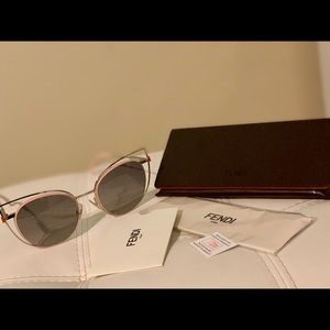 FENDI Women's Cat Eye Sunglasses